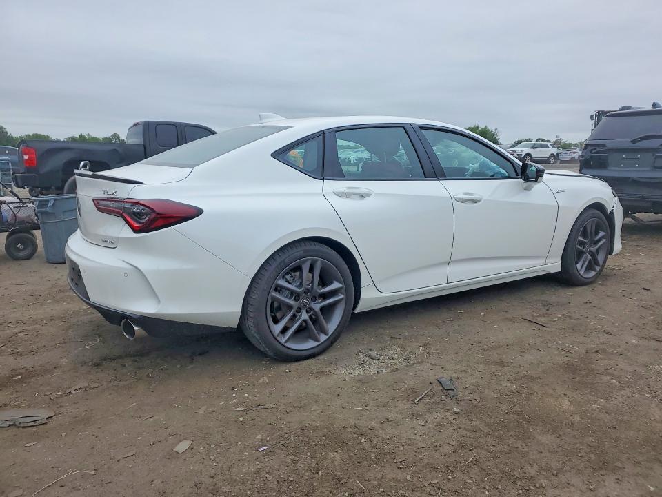 2025 Acura Tlx VIN 19UUB6F5XSA002127 COPART salvage auction — FRONT END, Va - Cert Of Title - Salvage, sold $11,000 on 2026-07-15 (photo 3)