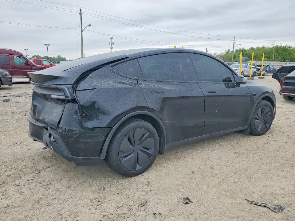 2026 Tesla Model y VIN 7SAYGDEE4TA491821 COPART salvage auction — REAR END, IN - CERT OF TITLE-SALVAGE TITLE, sold $26,250 on 2026-09-18 (photo 3)