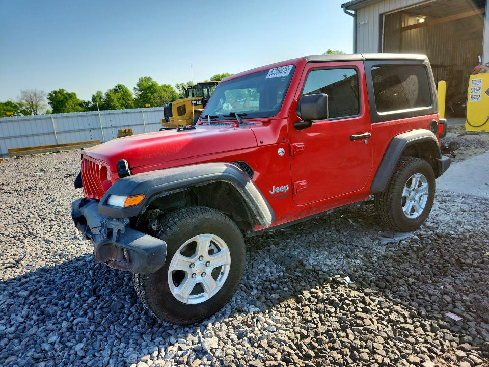 2020 Jeep Wrangler / VIN 1C4GJXAN2LW203214 — COPART salvage auction photo