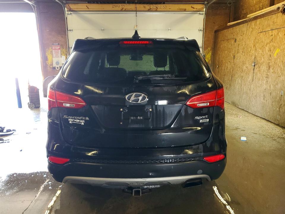 2014 Hyundai Santa fe VIN 5XYZUDLB2EG167087 COPART salvage auction — FRONT END, Pa - Certificate Of Salvage, sold $350 on 2026-07-23 (photo 6)