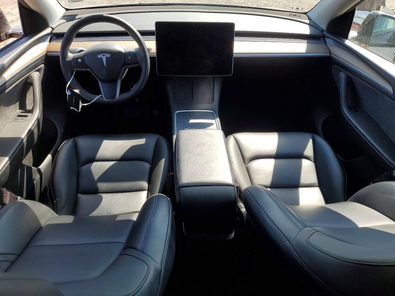 2023 Tesla Model y VIN 7SAYGDEE5PA147131 COPART salvage auction — REAR END, Ca - Salvage Certificate, sold $10,800 on 2026-07-28 (photo 8)