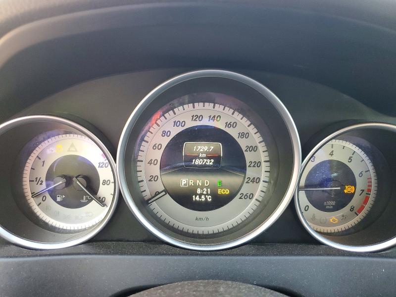 2014 Mercedes-benz C-klasse VIN WDDGF8AB3EA965860 COPART salvage auction — FRONT END, On - Permit Salvage, sold $1,800 on 2026-07-14 (photo 9)