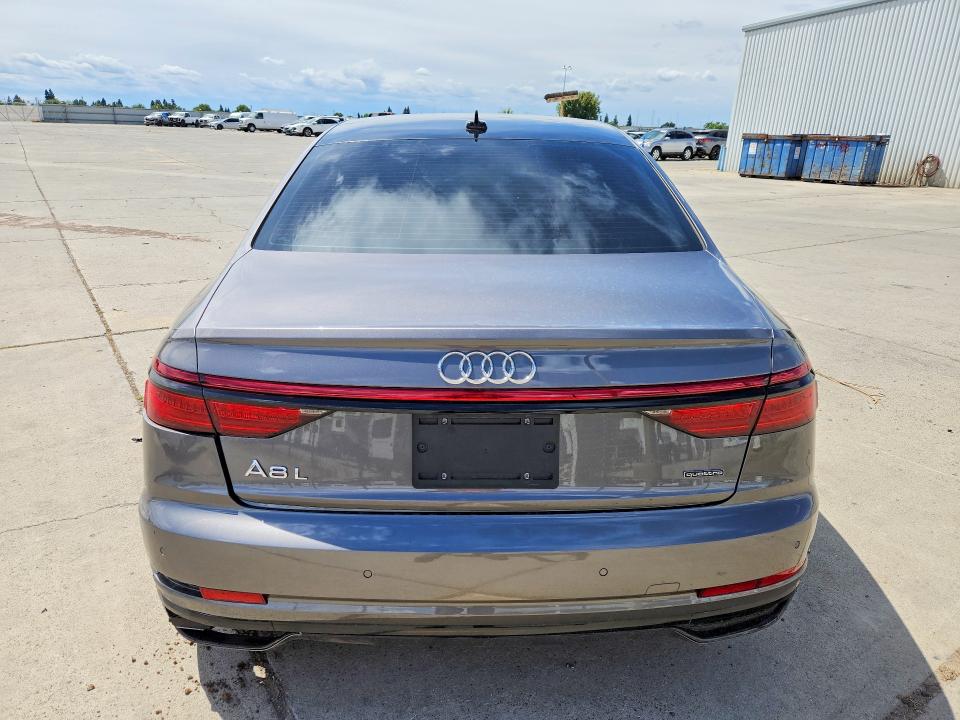 2019 Audi A8 VIN WAU8DAF87KN012109 COPART salvage auction — REAR END, Ca - Salvage Certificate, sold $8,900 on 2026-07-06 (photo 6)