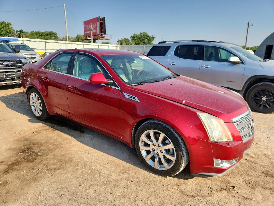 2009 Cadillac Cts VIN 1G6DT57V890125156 COPART salvage auction — FRONT END, Ks - Cert Of Title-Salvage, sold $700 on 2026-07-22 (photo 4)