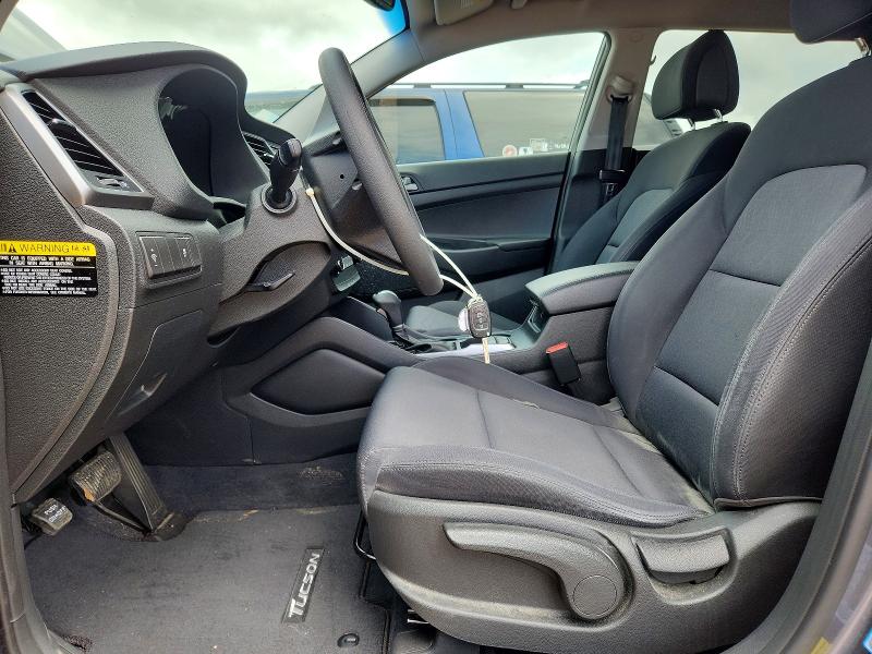 2018 Hyundai Tucson VIN KM8J23A43JU635317 COPART salvage auction — FRONT END, Fl - Cert Of Title Slvg Rebuildable, sold $350 on 2026-07-28 (photo 7)