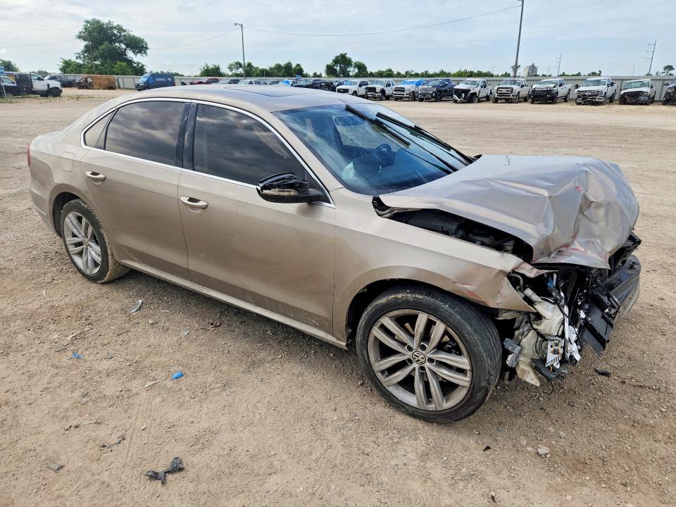 2018 Volkswagen Passat VIN 1VWBA7A35JC002136 COPART salvage auction — FRONT END, Tx - Salvage Vehicle Title, sold $475 on 2026-07-04 (photo 4)
