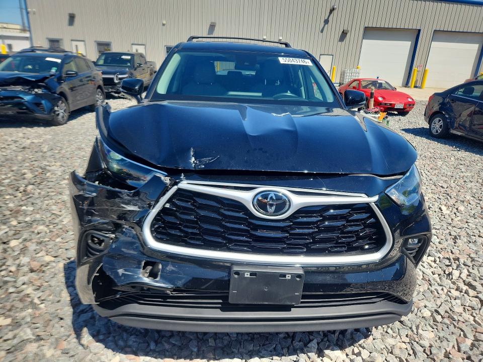 2023 Toyota Highlander VIN 5TDKDRBH5PS501364 COPART salvage auction — REAR END, WI - JUNKED VEHICLE BILL OF SALE, sold $11,600 on 2026-07-06 (photo 5)