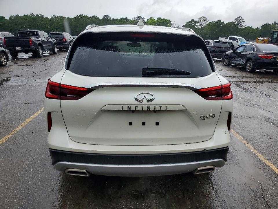 2021 Infiniti Qx50 VIN 3PCAJ5BA8MF122388 COPART salvage auction — FRONT END, AL - CERT OF TITLE-SALVAGE TITLE, sold $7,300 on 2026-08-24 (photo 6)