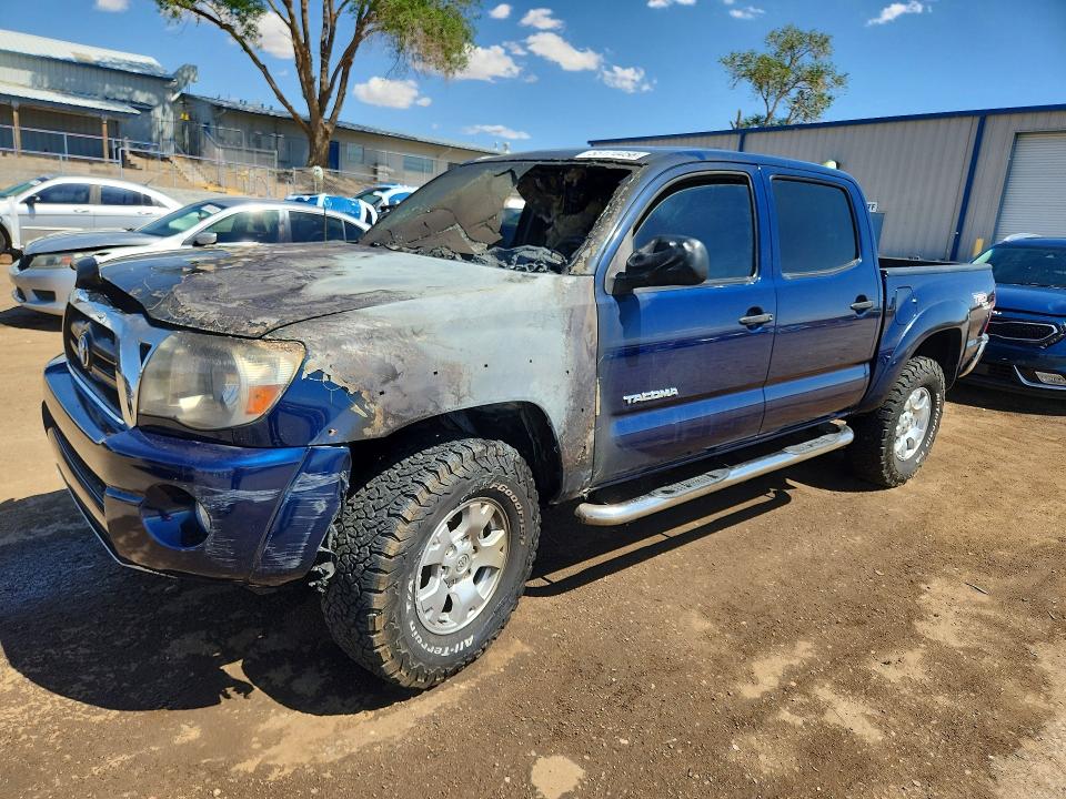 2005 Toyota Tacoma VIN 5TELU42N65Z098928 COPART salvage auction — BURN, Nm - Non-Repairable Vehicle Cert, sold $1,050 on 2026-07-16 (photo 1)