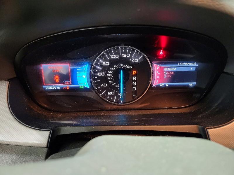 2013 Ford Edge VIN 2FMDK3J97DBE25953 COPART salvage auction — FRONT END, Mn - Cert Of Title-Prior Salvage, sold $1,000 on 2026-07-09 (photo 9)