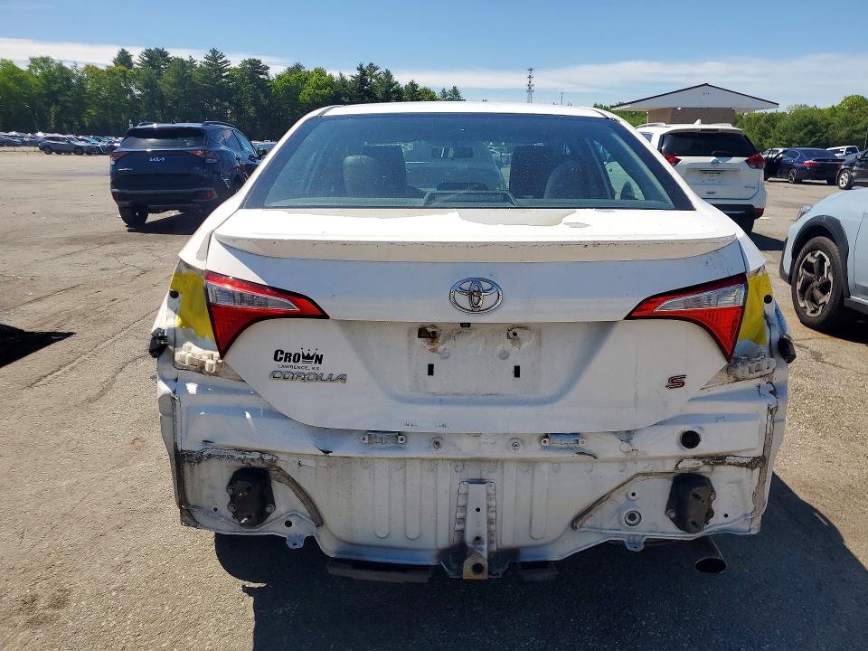 2015 Toyota Corolla VIN 5YFBURHE7FP346529 COPART salvage auction — REAR END, Ri - Salvage Certificate Of Title, sold $2,800 on 2026-07-30 (photo 6)