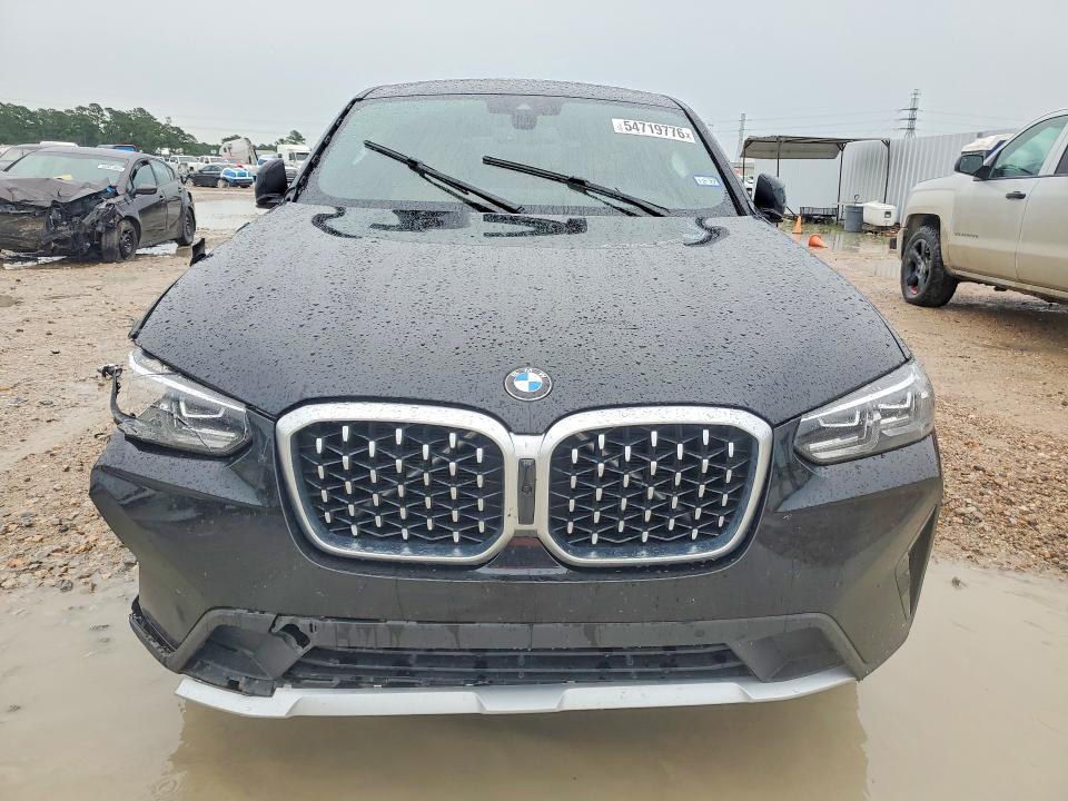 2025 BMW X4 VIN 5UX33DT09S9X83419 COPART salvage auction — FRONT END, Tx - Salvage Vehicle Title, sold $24,200 on 2026-07-31 (photo 5)