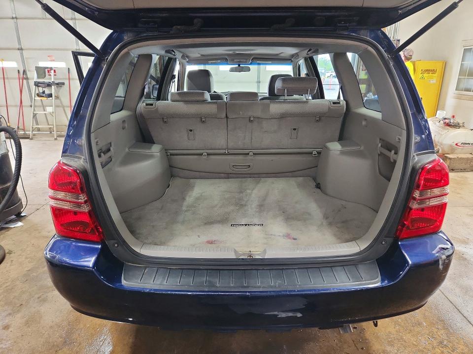 2001 Toyota Highlander VIN JTEGF21A210027326 COPART salvage auction — FRONT END, IL - SALVAGE CERTIFICATE, sold $375 on 2026-07-20 (photo 6)