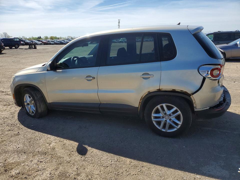 2009 Volkswagen Tiguan VIN WVGBV75N09W001193 COPART salvage auction — REAR END, On - Permit Salvage, sold $525 on 2026-07-16 (photo 2)