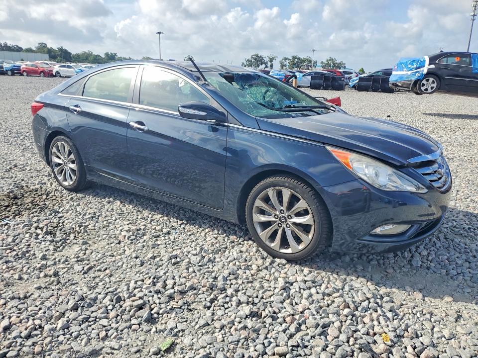 2011 Hyundai Sonata VIN 5NPEC4AB5BH219854 COPART salvage auction — ROOF, Fl - Cert Of Title Slvg Rebuildable, sold $725 on 2026-07-08 (photo 4)