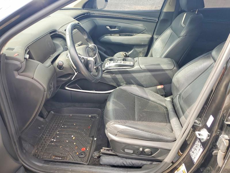 2022 Hyundai Tucson VIN KM8JECA17NU014763 COPART salvage auction — INTERIOR BURN, Or - Salvage Title Certificate, sold $200 on 2026-07-29 (photo 7)