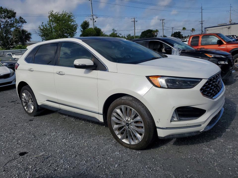 2022 Ford Edge VIN 2FMPK4K93NBA29909 COPART salvage auction — MINOR DENT/SCRATCHES, Fl - Certificate Of Title, sold $8,500 on 2026-07-27 (photo 4)