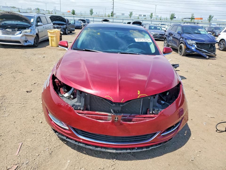 2013 Lincoln VIN 3LN6L2JK0DR819380 COPART salvage auction — FRONT END, Il - Salvage Certificate, sold $1,100 on 2026-07-09 (photo 5)