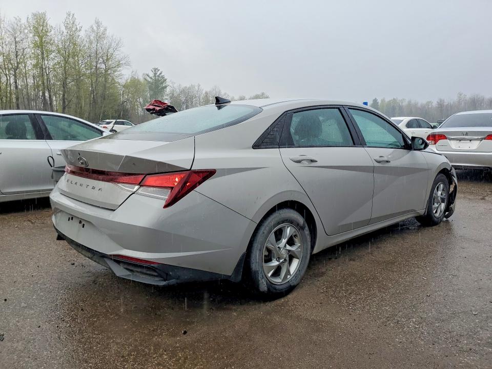 2023 Hyundai Elantra VIN KMHLM4AG7PU468567 COPART salvage auction — FRONT END, On - Permit Salvage, sold $3,100 on 2026-07-16 (photo 3)