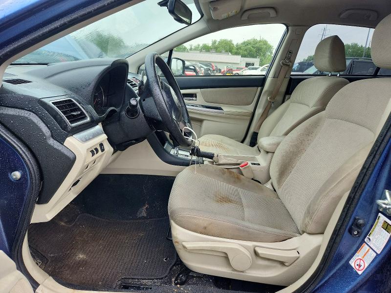 2015 Subaru Xv crosstrek VIN JF2GPACC7F8244729 COPART salvage auction — FRONT END, Oh - Certificate Of Title, sold $1,350 on 2026-07-10 (photo 7)