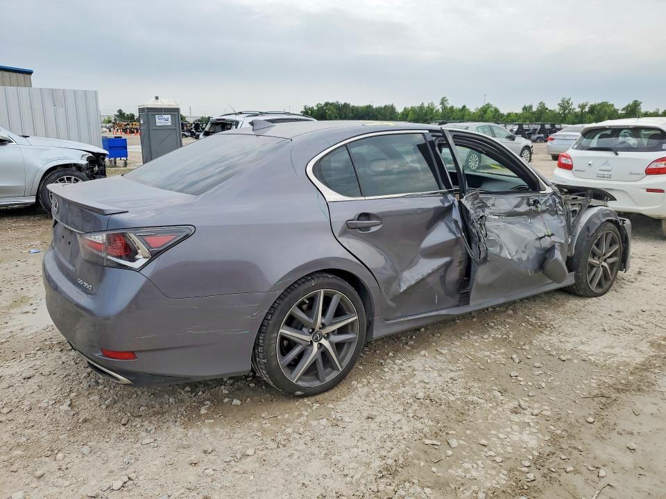 2016 Lexus Gs VIN JTHBZ1BL0GA002720 COPART salvage auction — SIDE, TX - SALVAGE VEHICLE TITLE, sold $6,300 on 2026-07-28 (photo 3)