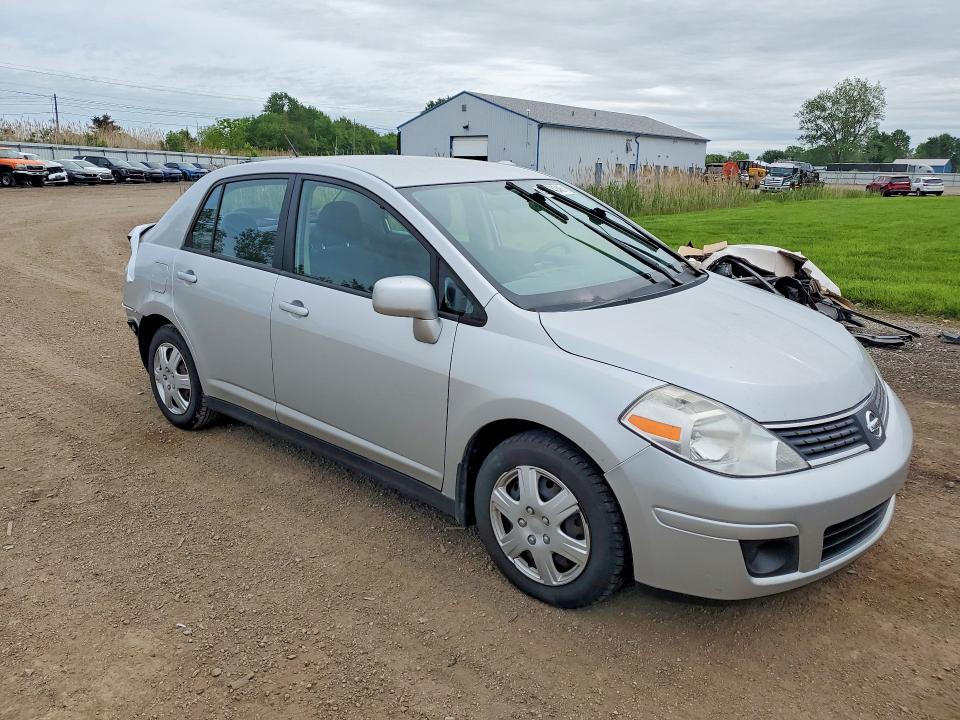 2009 Nissan Versa VIN 3N1BC11E49L398087 COPART salvage auction — REAR END, Oh - Cert Of Title-Salvage, sold $300 on 2026-07-27 (photo 4)