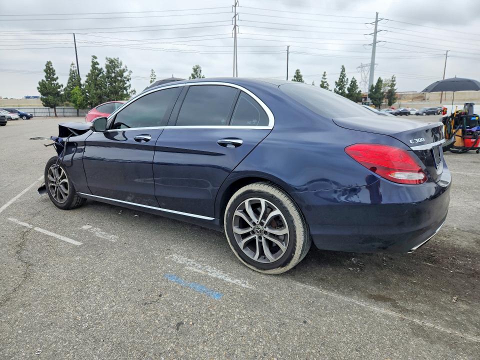 2017 Mercedes-benz C-klasse VIN 55SWF4KB8HU220657 COPART salvage auction — FRONT END, Ca - Salvage Certificate, sold $2,950 on 2026-07-02 (photo 2)