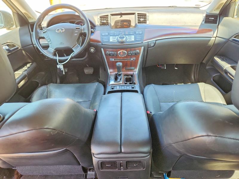 2009 Infiniti M VIN JNKCY01F09M852748 COPART salvage auction — FRONT END, Tx - Salvage Vehicle Title, sold $350 on 2026-07-08 (photo 8)