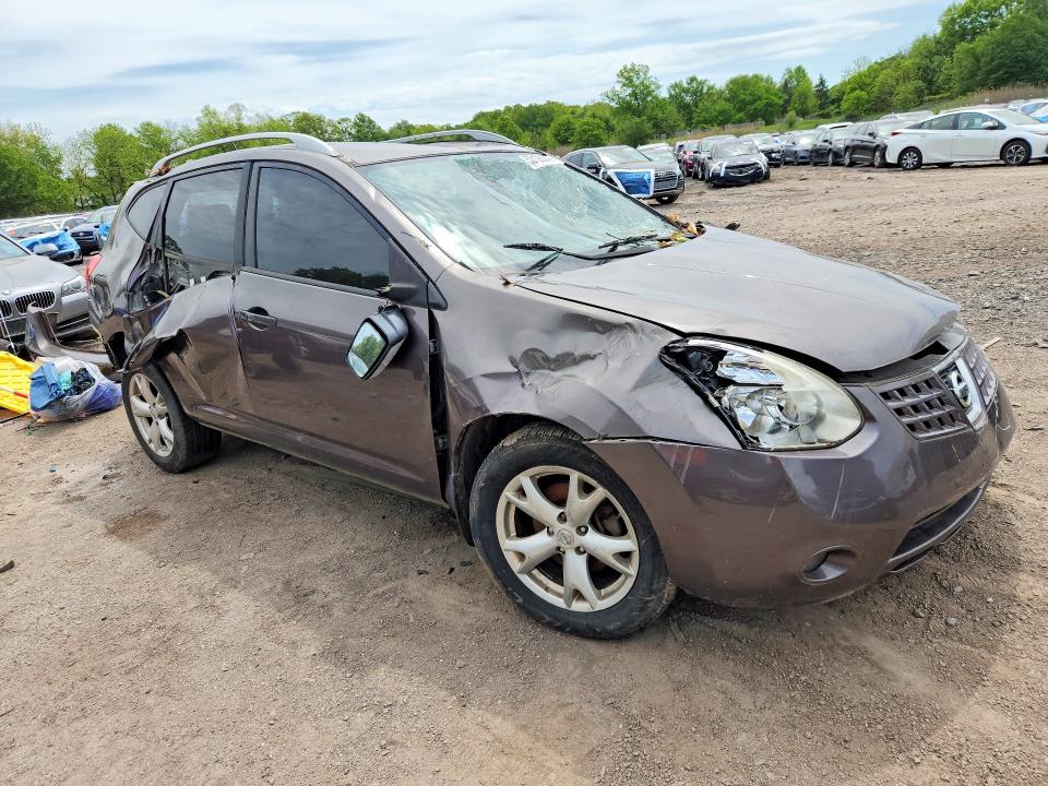 2009 Nissan Rogue VIN JN8AS58VX9W444108 COPART salvage auction — ALL OVER, Pa - Certificate Of Salvage, sold $400 on 2026-07-20 (photo 4)