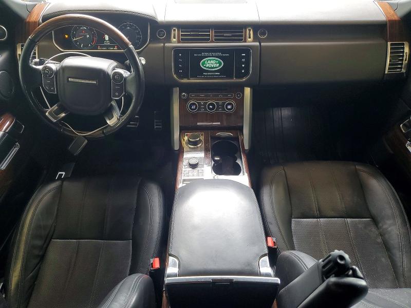 2016 Land rover RANGE ROVER VIN SALGS3EF2GA244785 COPART salvage auction — HAIL, Ar - Cert Of Title-Salvage, sold $2,950 on 2026-07-29 (photo 8)