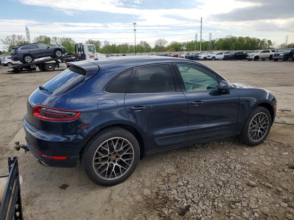 2017 Porsche Macan VIN WP1AB2A54HLB10756 COPART salvage auction — FRONT END, Mi - Certificate Of Title, sold $5,200 on 2026-07-17 (photo 3)