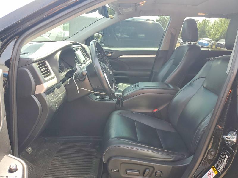 2019 Toyota Highlander VIN 5TDJZRFH2KS948234 COPART salvage auction — FRONT END, Or - Salvage Title Certificate, sold $8,600 on 2026-07-20 (photo 7)