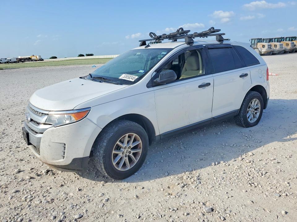 2014 Ford Edge VIN 2FMDK3GC7EBA24813 COPART salvage auction — SIDE, Tx - Salvage Vehicle Title, sold $950 on 2026-07-09 (photo 1)