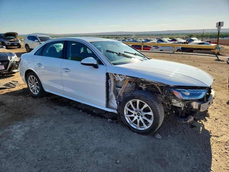 2023 Audi A4 VIN WAUABAF44PN001242 COPART salvage auction — FRONT END, Nm - Cert Of Title-Salvage, sold $8,500 on 2026-07-24 (photo 4)