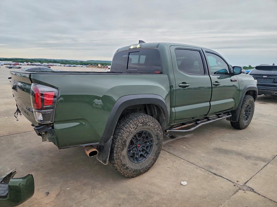 2020 Toyota Tacoma VIN 5TFCZ5ANXLX224558 COPART salvage auction — REAR END, Tx - Salvage Vehicle Title, sold $19,600 on 2026-07-20 (photo 3)