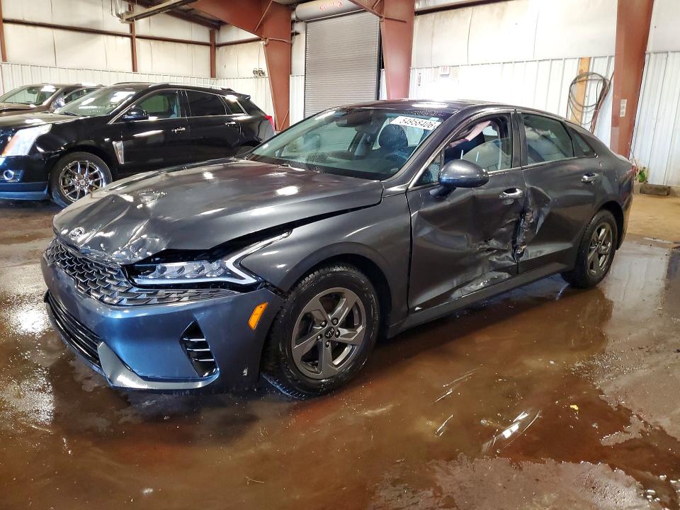 2021 Kia K5 VIN 5XXG14J27MG001928 COPART salvage auction — SIDE, Mi - Certificate Of Title, sold $4,550 on 2026-07-17 (photo 1)