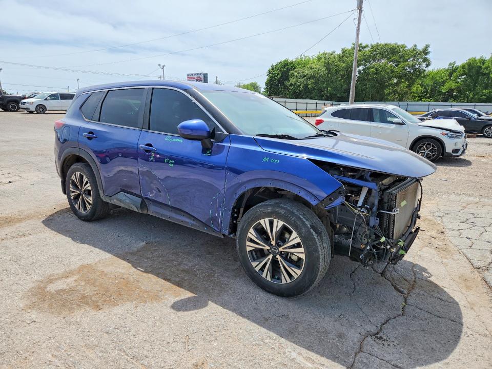 2023 Nissan Rogue VIN JN8BT3BA6PW414998 COPART salvage auction — FRONT END, Id - Salvage Certificate Of Title, sold $5,100 on 2026-07-09 (photo 4)
