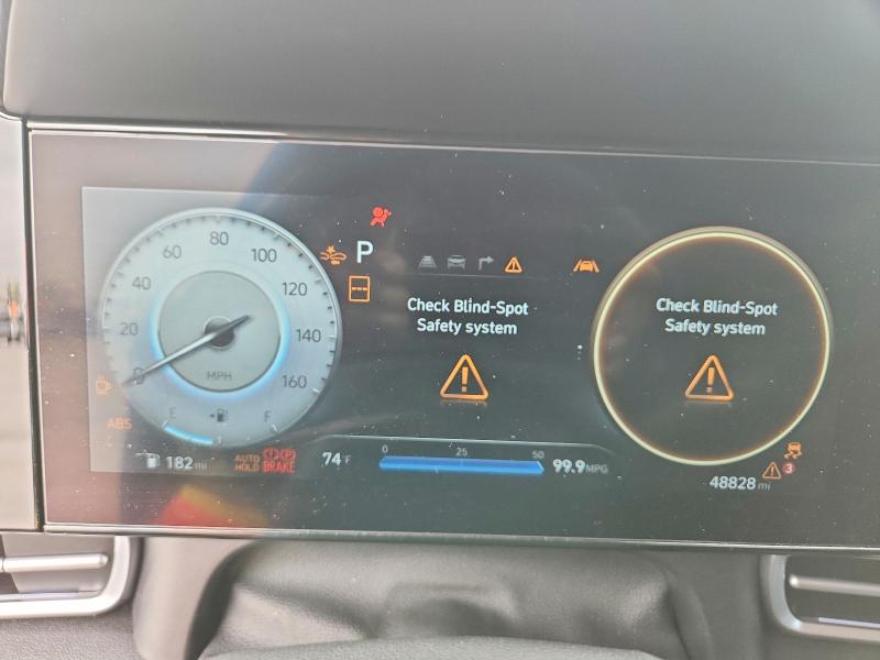 2025 Hyundai Elantra VIN KMHLP4DG3SU893246 COPART salvage auction — FRONT END, Tx - Salvage Vehicle Title, sold $6,100 on 2026-07-24 (photo 9)