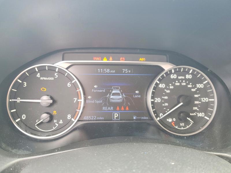2024 Nissan Altima VIN 1N4BL4CV5RN316952 COPART salvage auction — HAIL, Tx - Certificate Of Title, sold $250 on 2026-07-02 (photo 9)