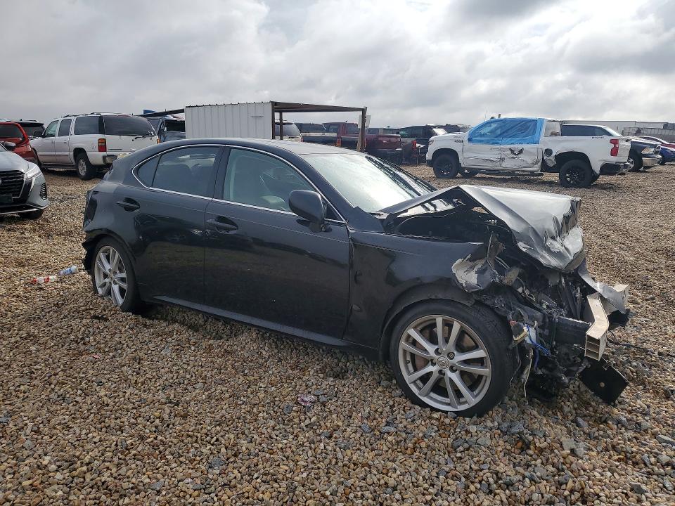 2006 Lexus Is 350 VIN JTHBE262662006251 COPART salvage auction — FRONT END, TX - SALVAGE VEHICLE TITLE, sold $375 on 2026-07-14 (photo 4)