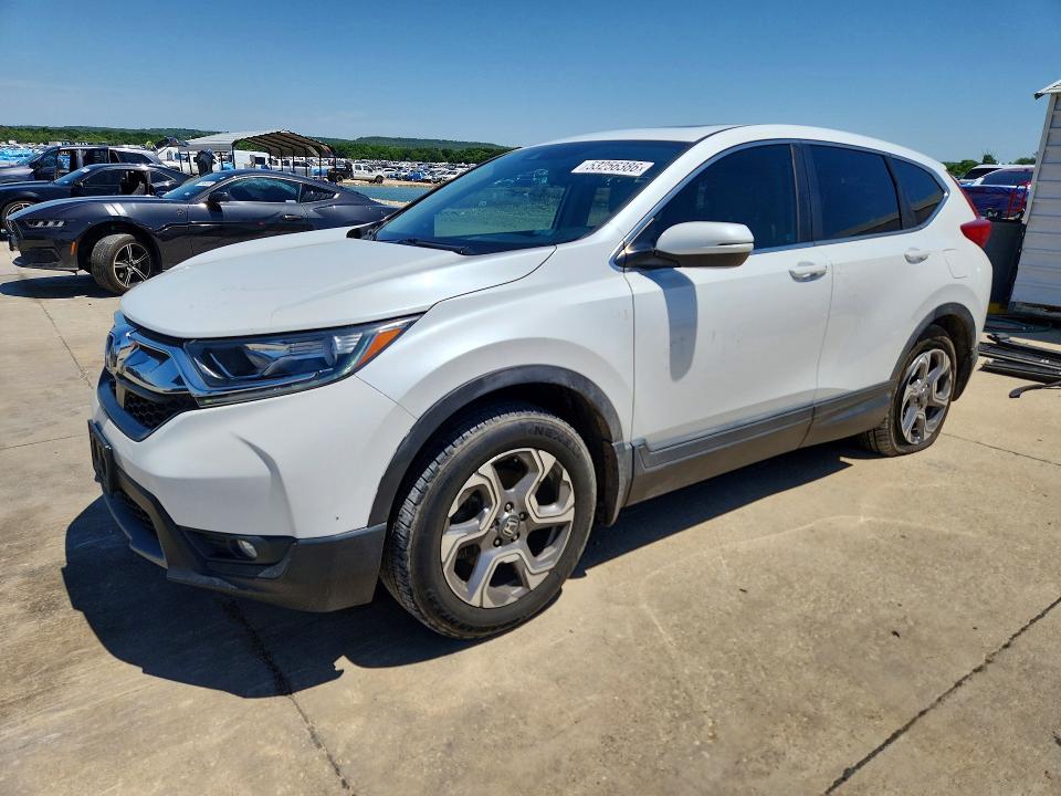 2019 Honda Cr-v VIN 7FARW1H81KE038531 COPART salvage auction — SIDE, TX - CERTIFICATE OF TITLE, sold $7,900 on 2026-07-16 (photo 1)