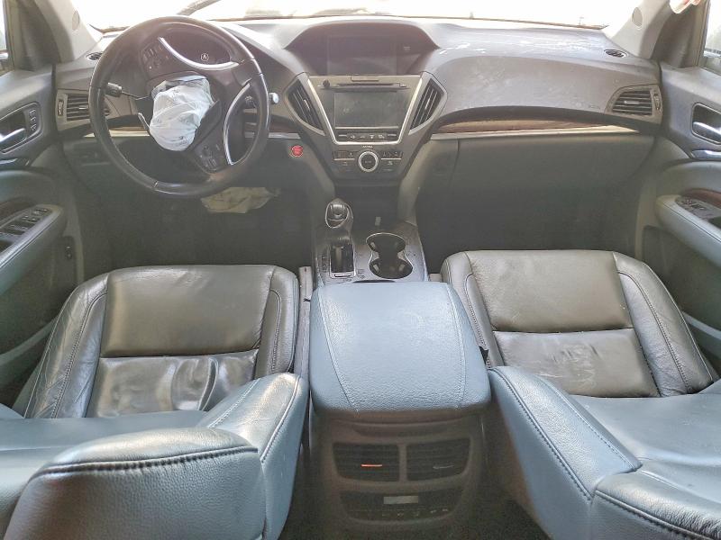 2015 Acura Mdx VIN 5FRYD3H49FB005691 COPART salvage auction — FRONT END, Ca - Salvage Certificate, sold $800 on 2026-07-02 (photo 8)