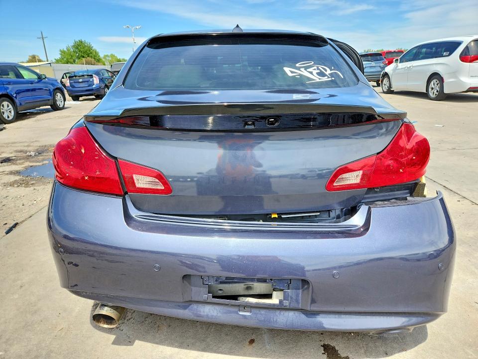 2012 Infiniti VIN JN1CV6ARXCM970792 COPART salvage auction — FRONT END, Co - Public - Salvage Title, sold $375 on 2026-07-27 (photo 6)