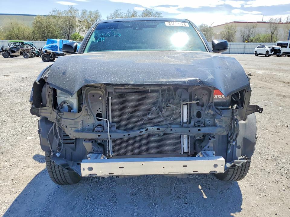 2022 Toyota Tacoma VIN 3TYRX5GN4NT051799 COPART salvage auction — FRONT END, Nv - Salvage Title, sold $8,800 on 2026-08-25 (photo 5)