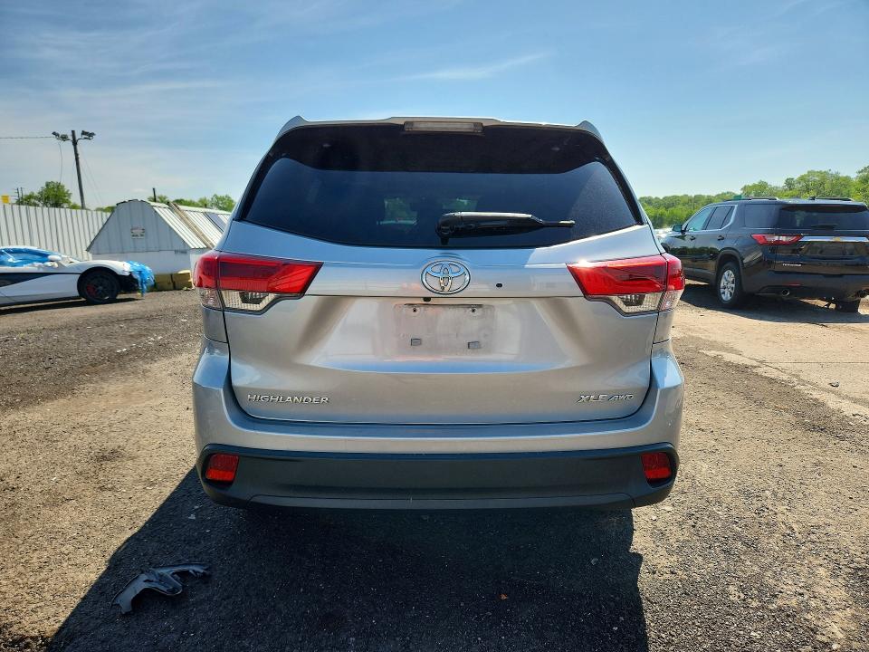 2019 Toyota VIN 5TDJZRFH8KS723459 COPART salvage auction — FRONT END, Ct - Cert Of Title-Salvage, sold $8,400 on 2026-07-02 (photo 6)