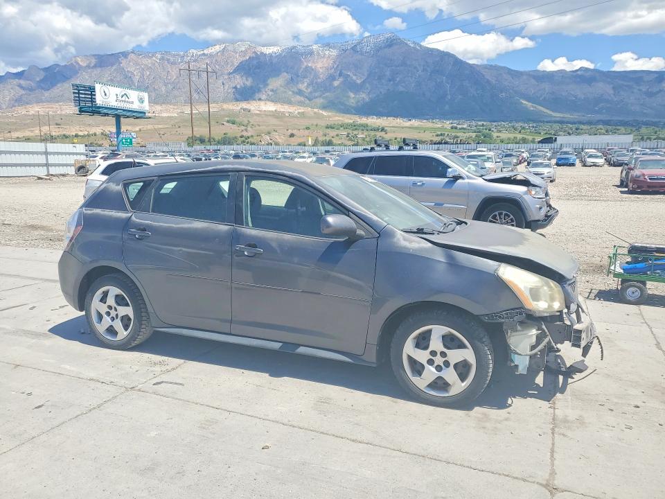 2010 Pontiac Vibe VIN 5Y2SP6E85AZ413065 COPART salvage auction — FRONT END, Ut - Salvage Certificate, sold $500 on 2026-07-13 (photo 4)