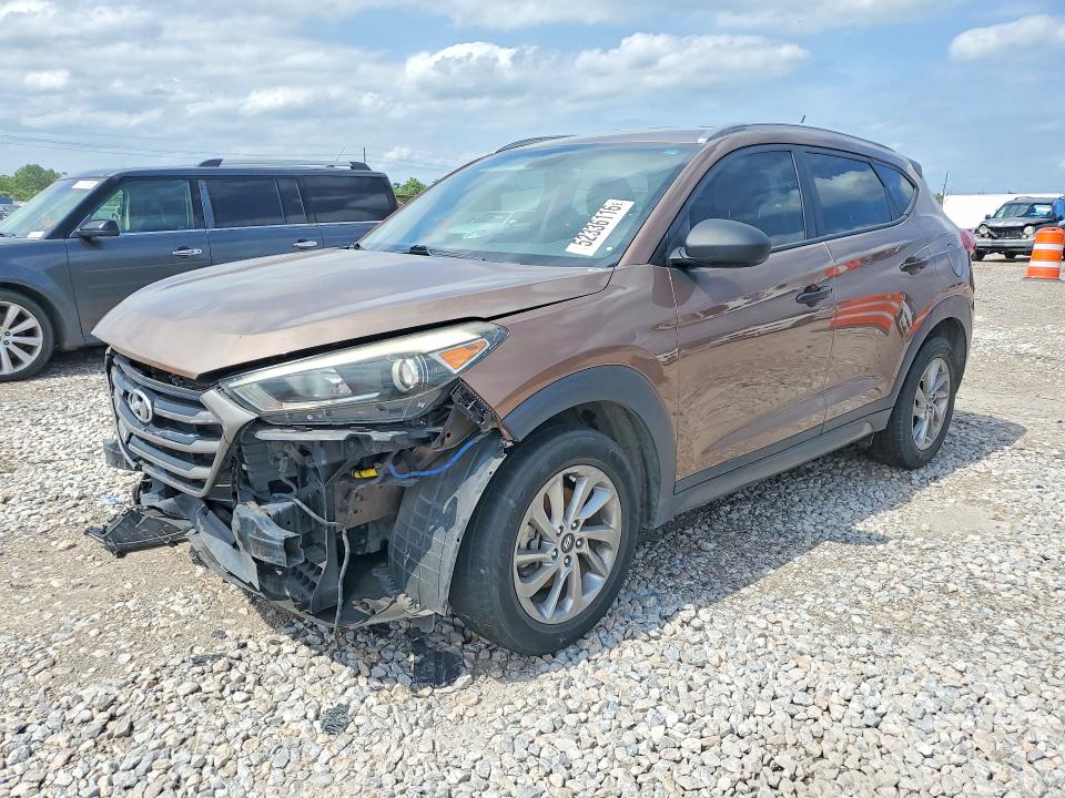 2016 Hyundai VIN KM8J33A47GU180509 COPART salvage auction — FRONT END, Tx - Salvage Vehicle Title, sold $2,200 on 2026-07-13 (photo 1)