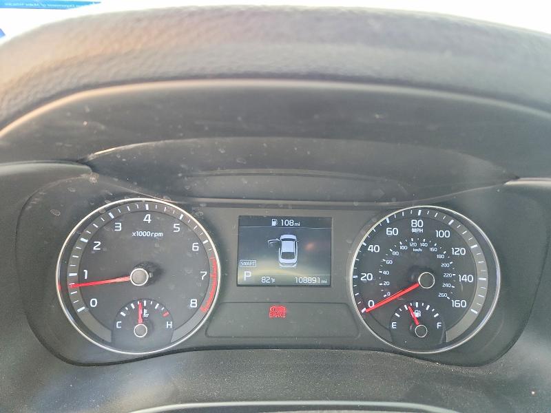 2021 Kia Forte VIN 3KPF24AD5ME369799 COPART salvage auction — REAR END, Tx - Salvage Vehicle Title, sold $3,650 on 2026-07-02 (photo 9)