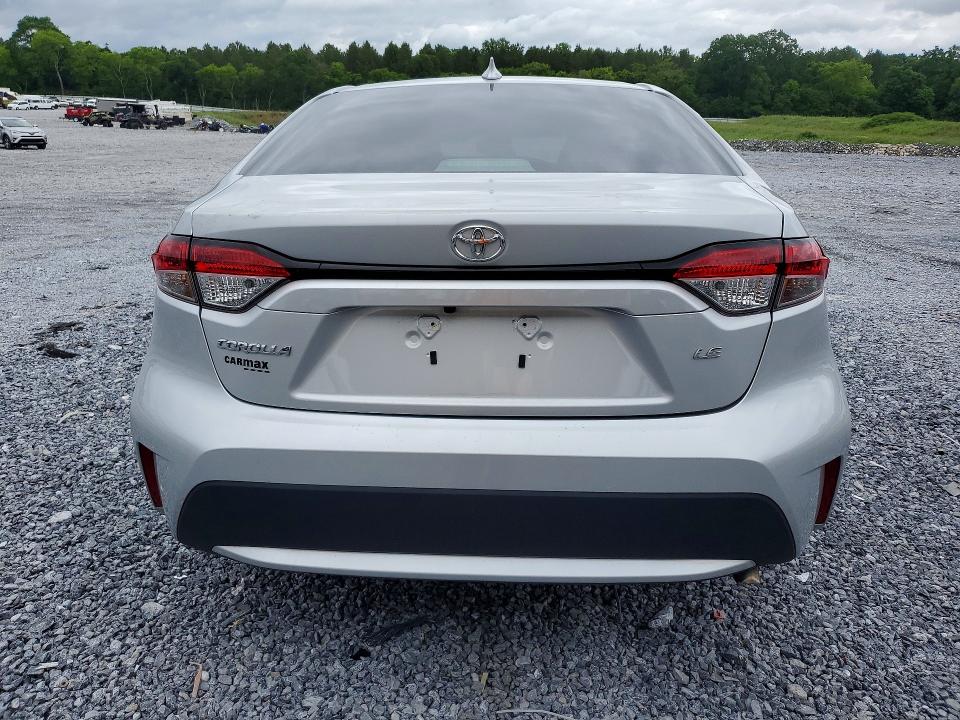 2022 Toyota Corolla VIN 5YFEPMAE2NP370012 COPART salvage auction — ROLLOVER, Ga - Cert Of Title-Salvage, sold $3,100 on 2026-07-09 (photo 6)