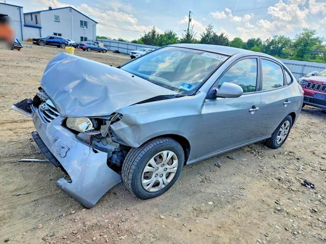 2010 Hyundai Elantra VIN KMHDU4AD7AU182249 COPART salvage auction — FRONT END, Nj - Cert Of Title-Salvage, sold $225 on 2026-07-22 (photo 1)